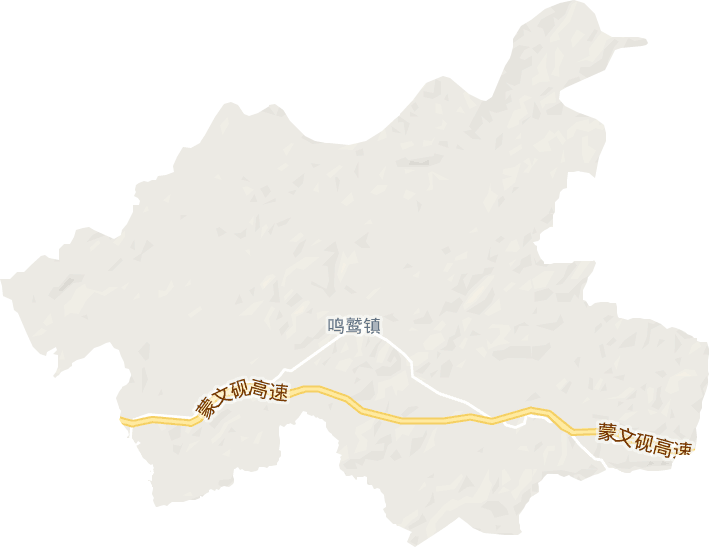 鸣鹫镇电子地图