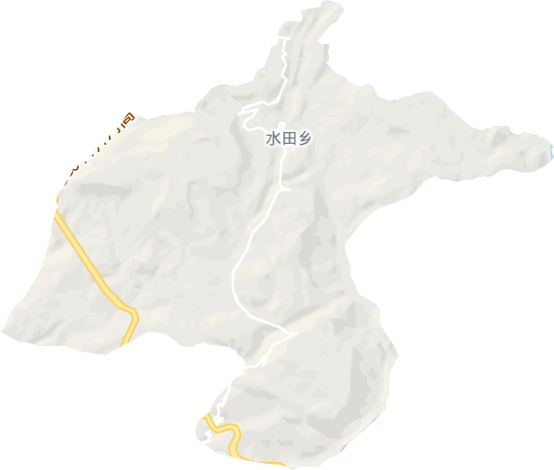 水田乡电子地图