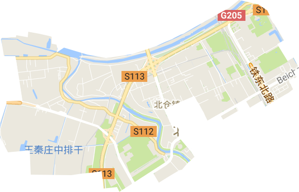 北仓镇电子地图