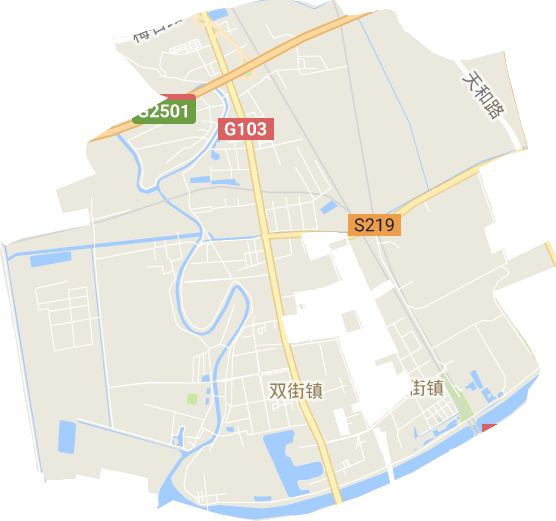 双街镇电子地图