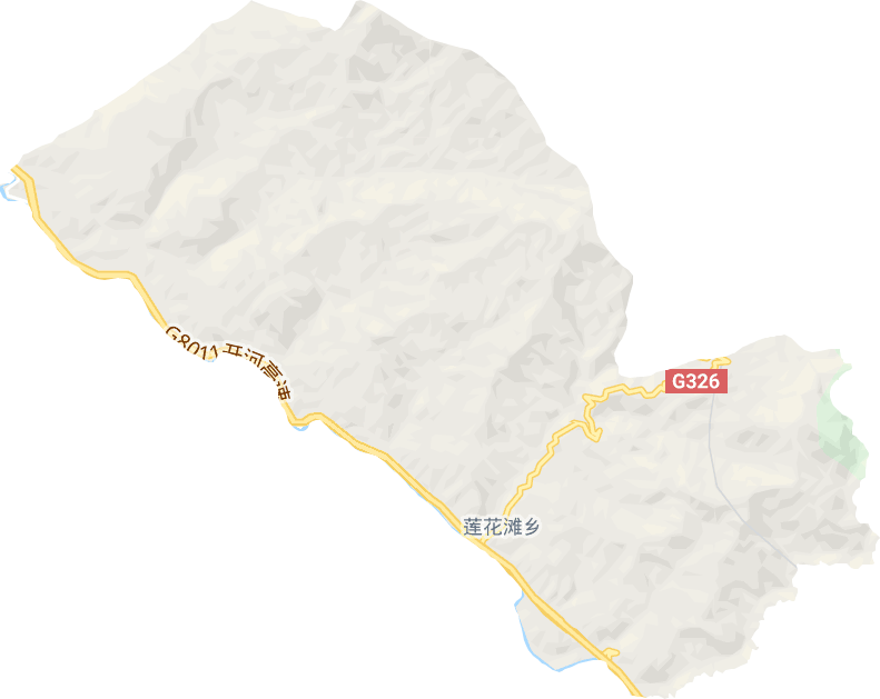 莲花滩乡电子地图