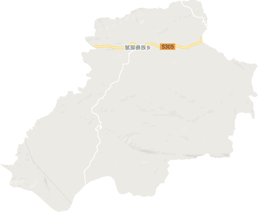 腻脚彝族乡电子地图