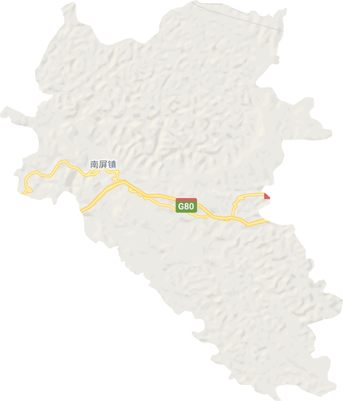 南屏镇电子地图