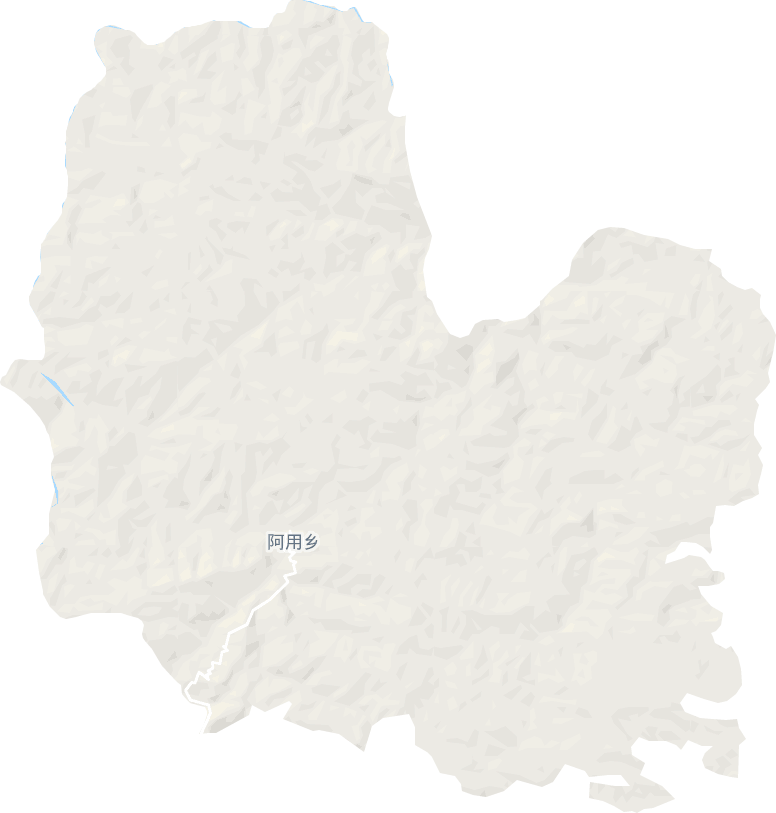 阿用乡电子地图