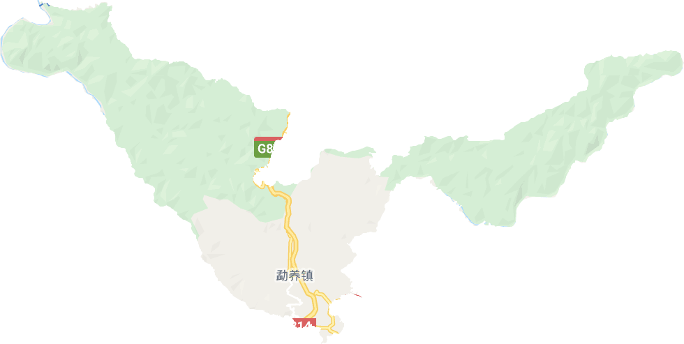 勐养镇电子地图