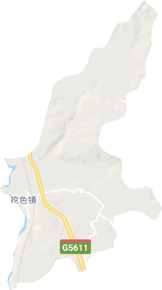 挖色镇电子地图