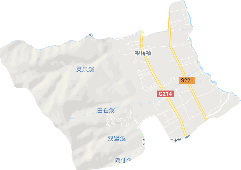 银桥镇电子地图