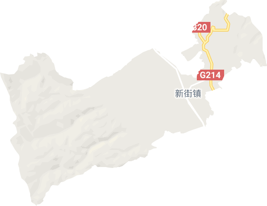 新街镇电子地图