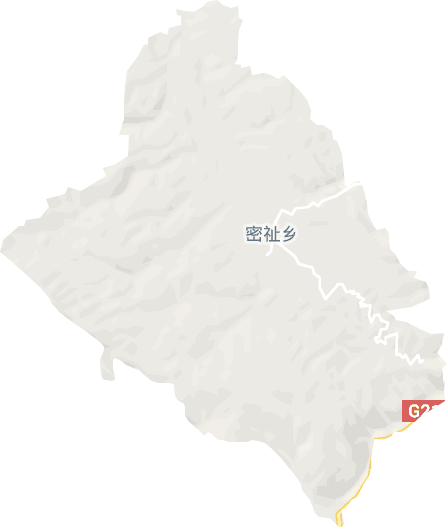 密祉乡电子地图