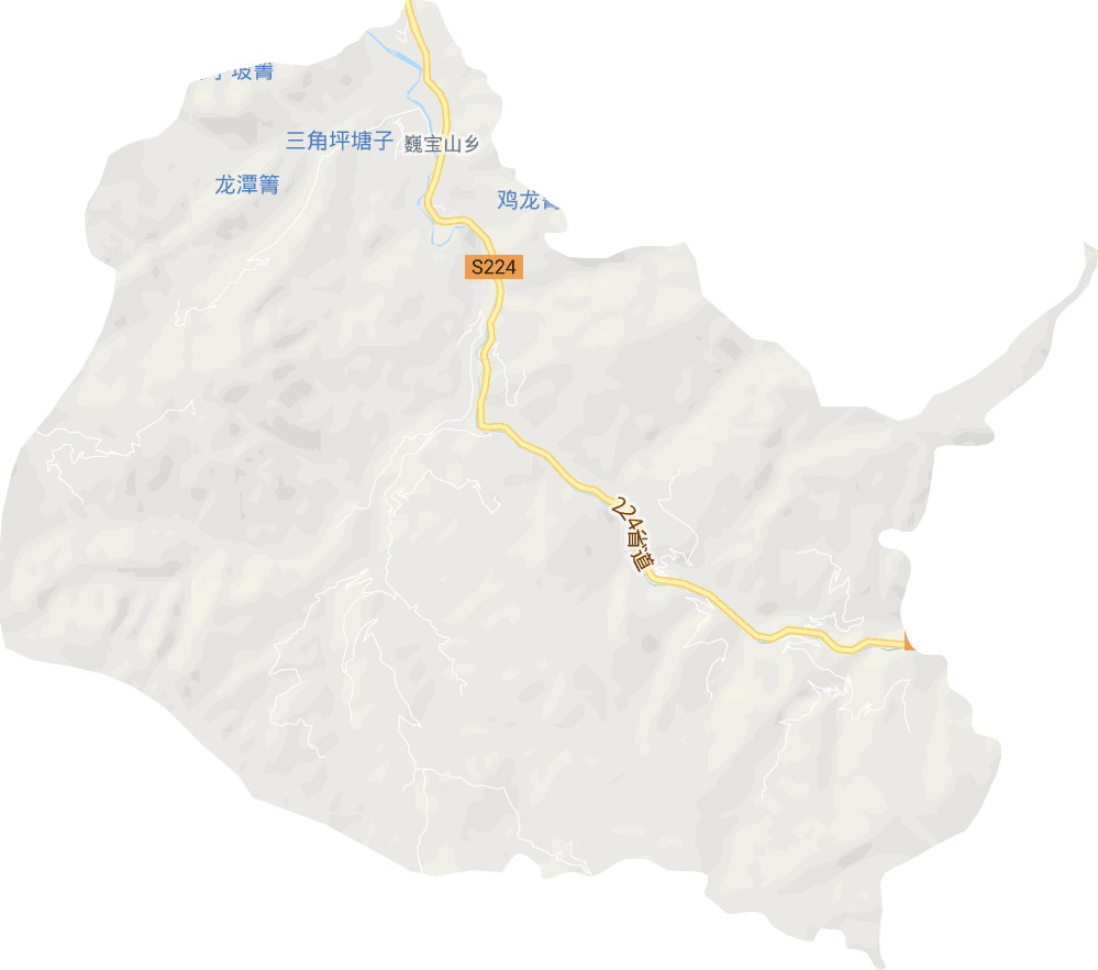 巍宝山乡电子地图