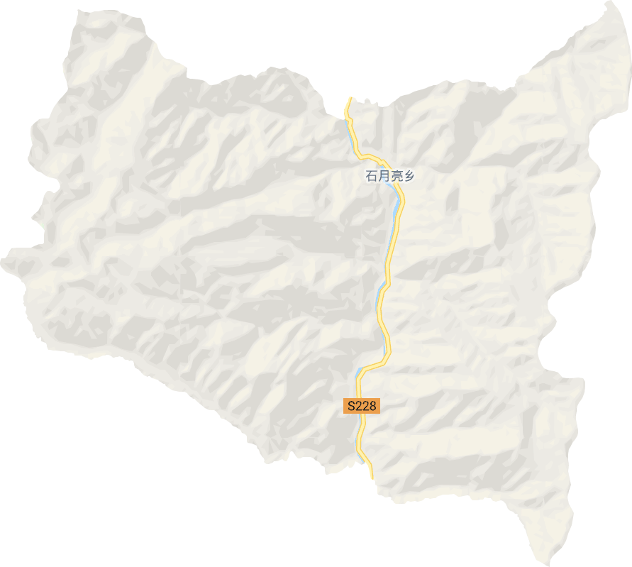 石月亮乡电子地图