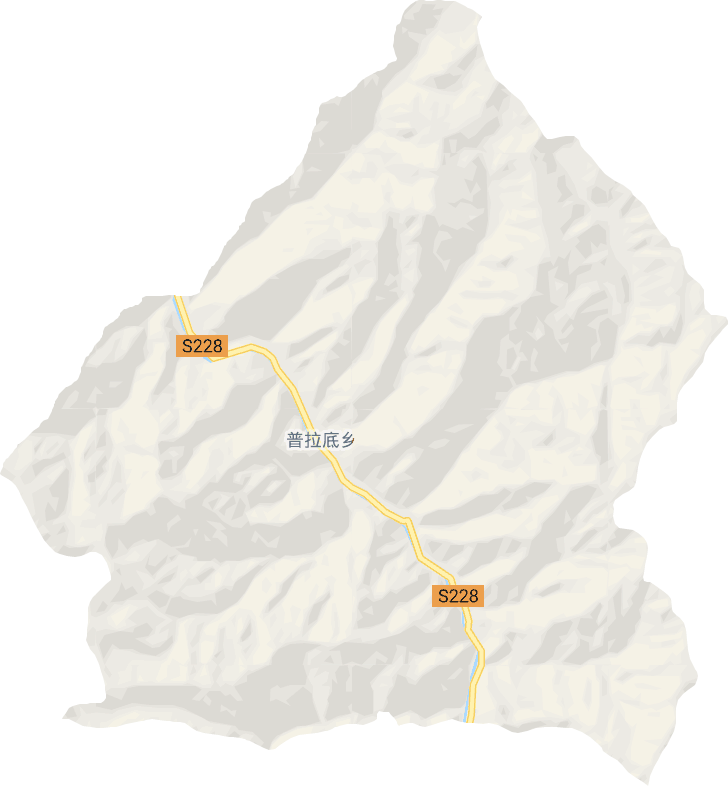 普拉底乡电子地图