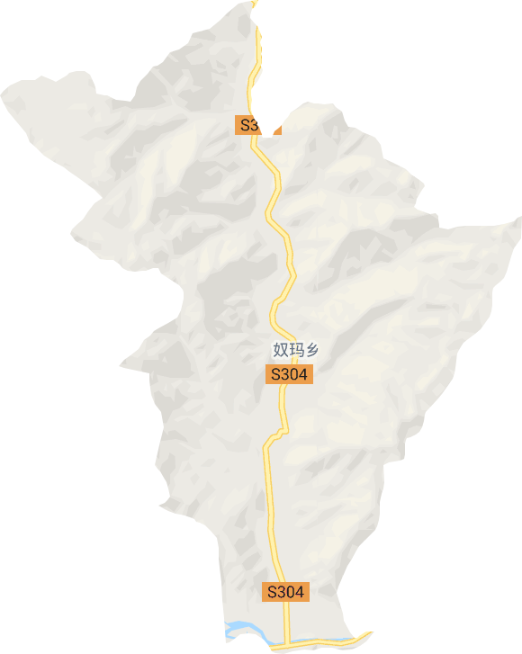 奴玛乡电子地图