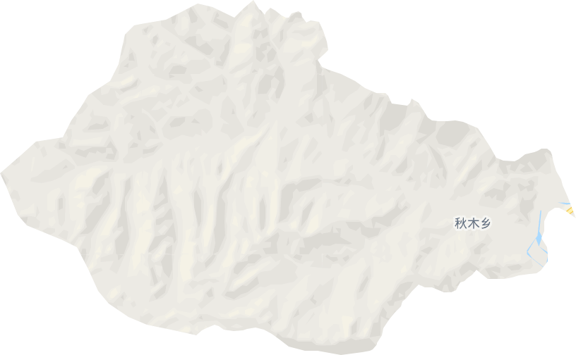 秋木乡电子地图
