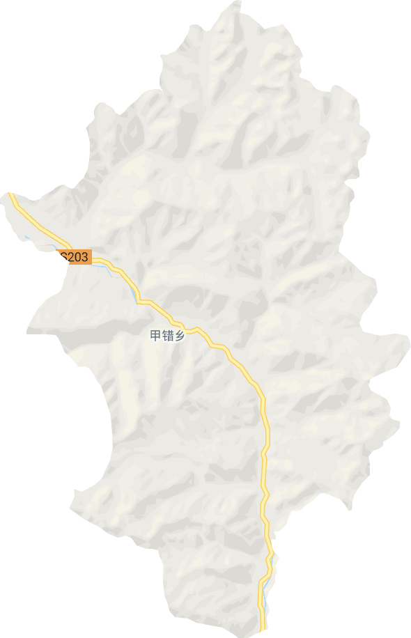 甲措乡电子地图