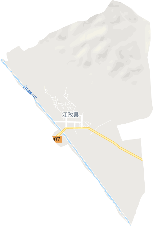 江孜镇电子地图