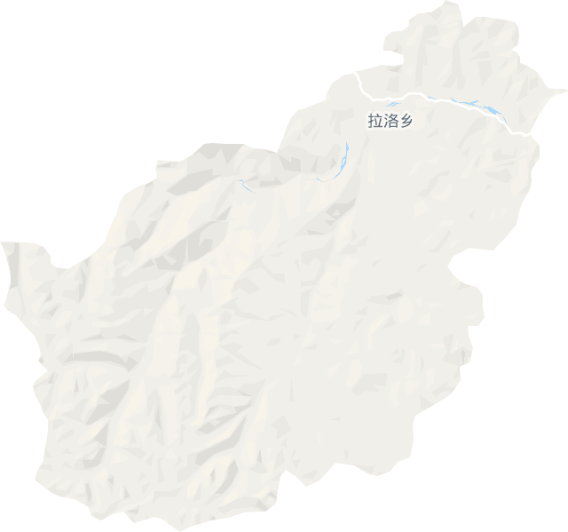拉洛乡电子地图