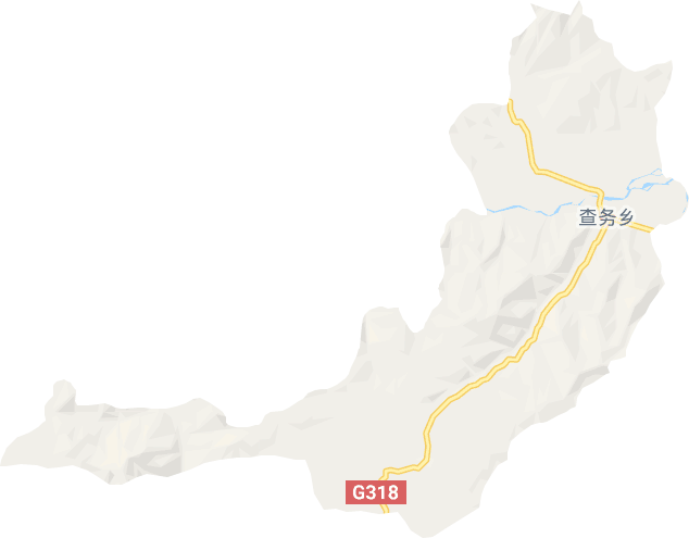 查务乡电子地图