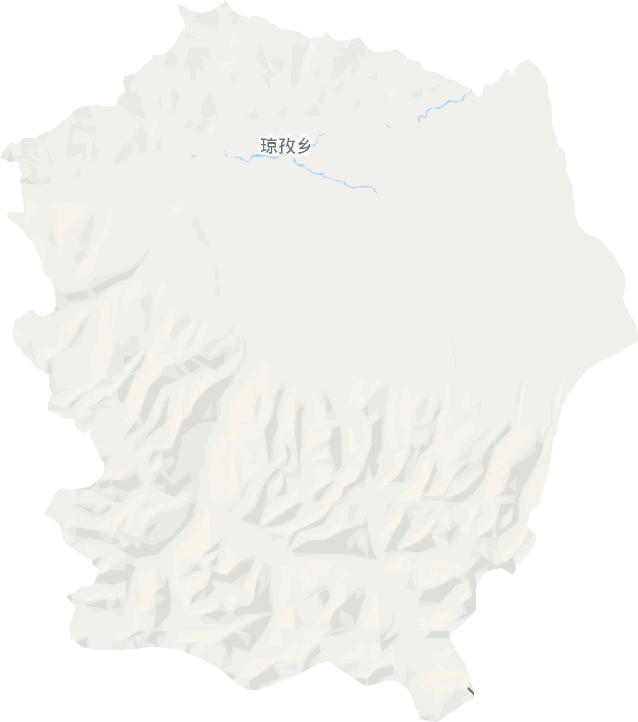 琼孜乡电子地图