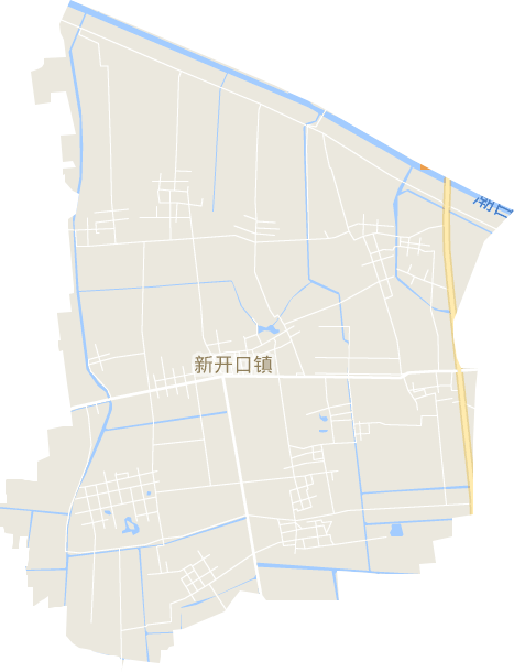 新开口镇电子地图