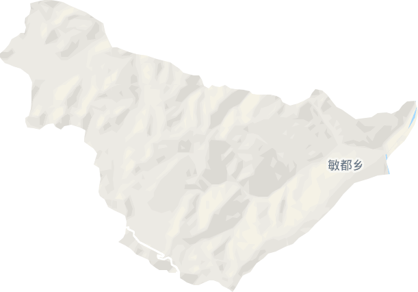 敏都乡电子地图