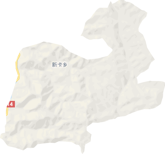 新卡乡电子地图