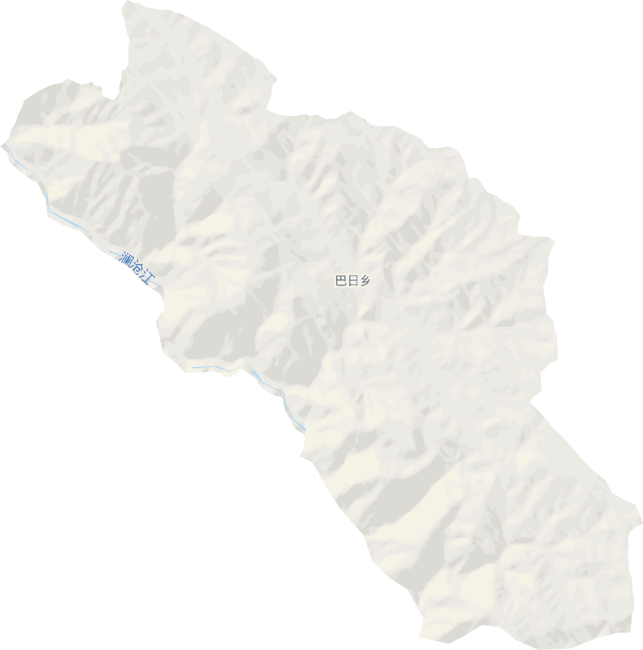 巴日乡电子地图