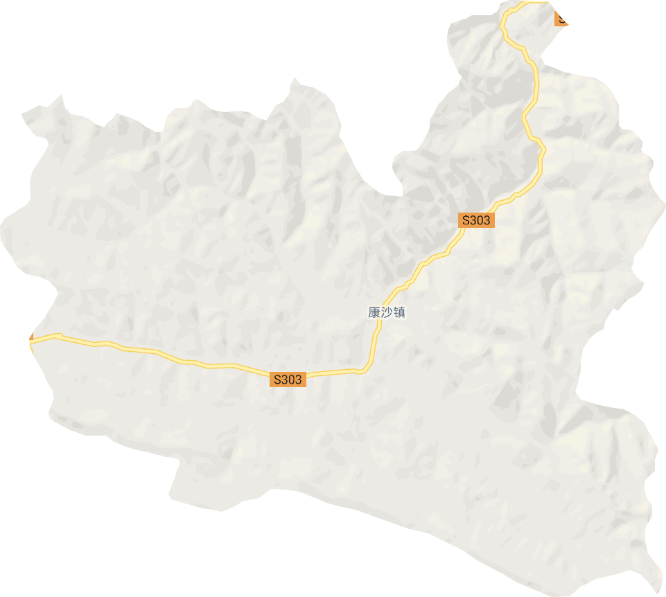 康沙镇电子地图