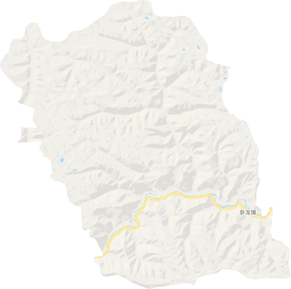 卧龙镇电子地图
