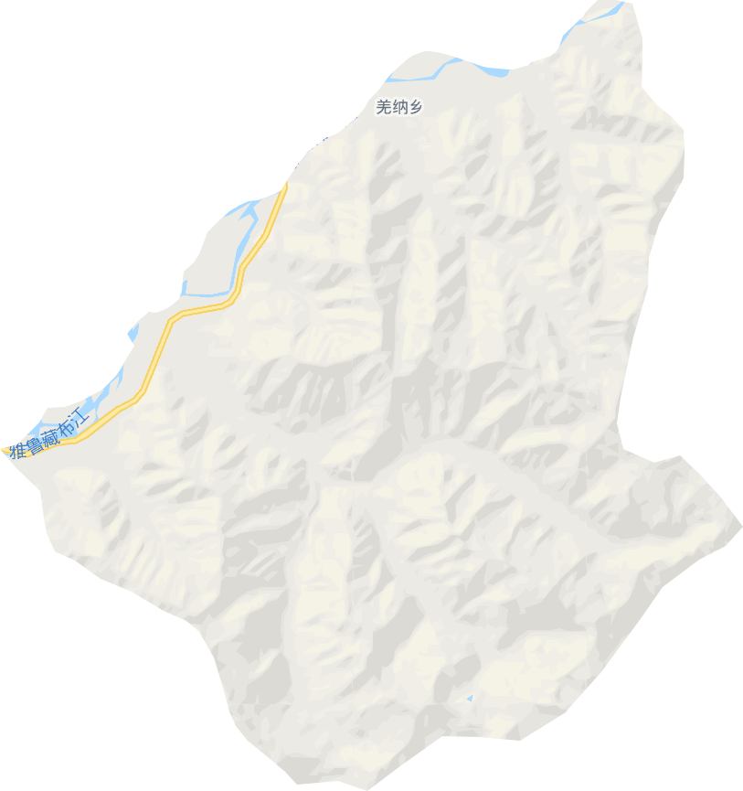 羌纳乡电子地图