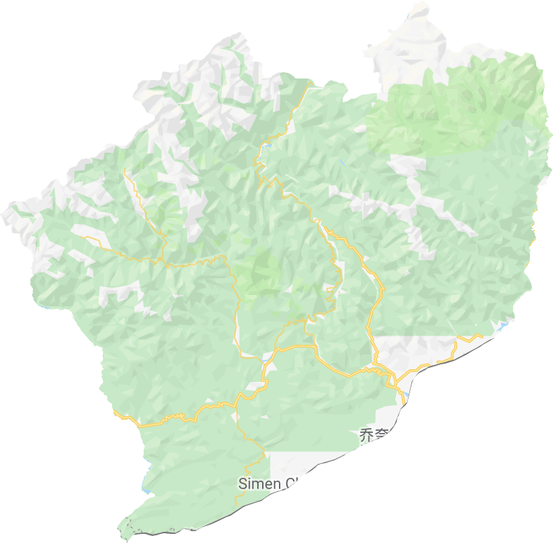 墨脱镇电子地图