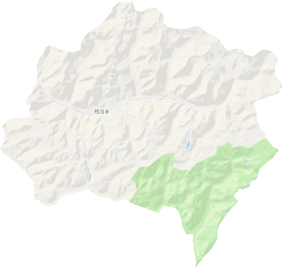 格当乡电子地图