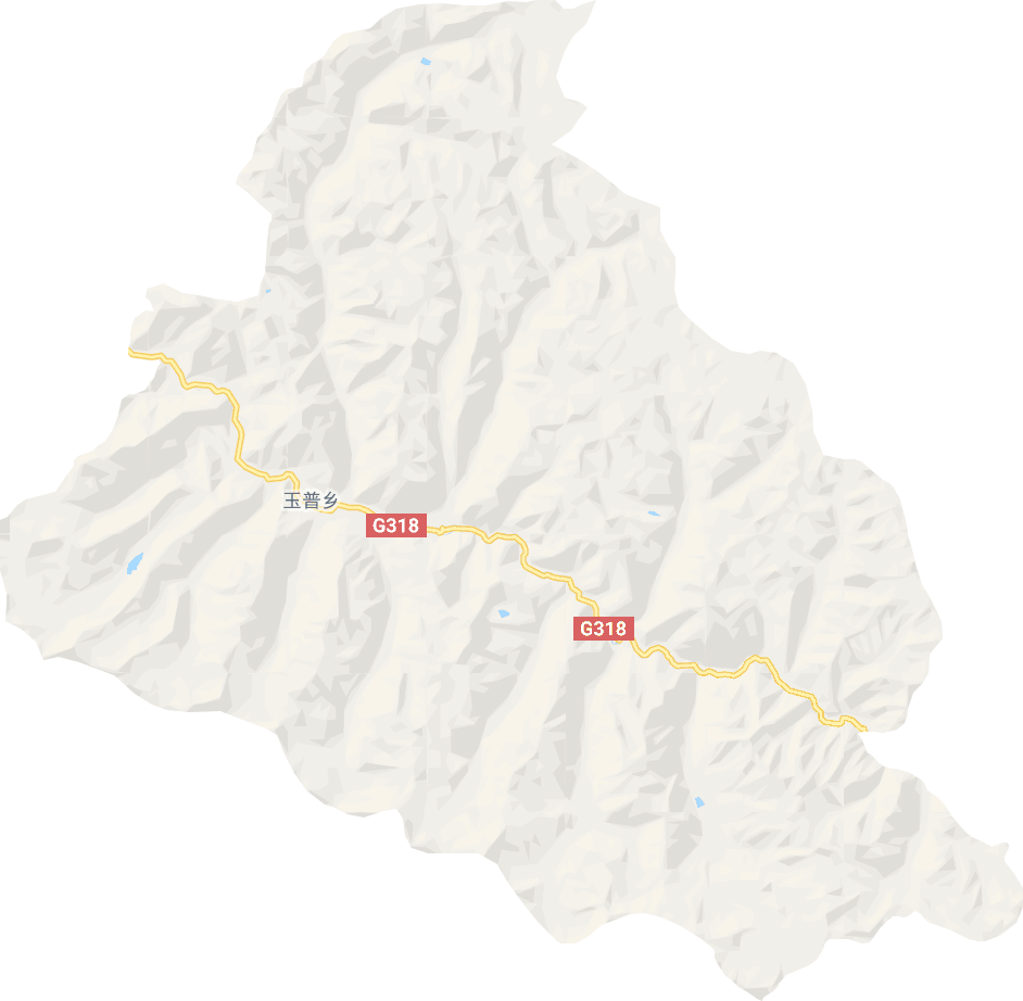 玉普乡电子地图