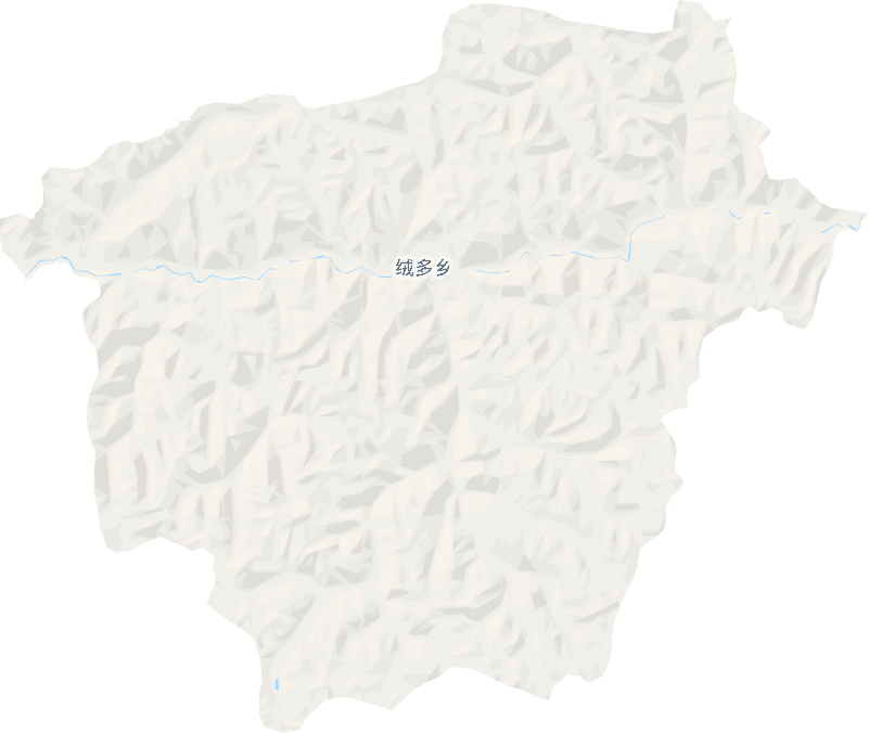 绒多乡电子地图
