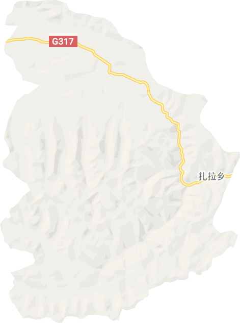 扎拉乡电子地图
