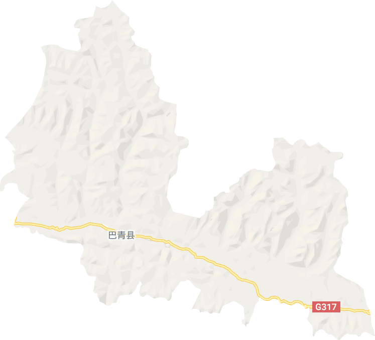 拉西镇电子地图
