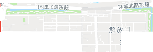 解放门街道电子地图