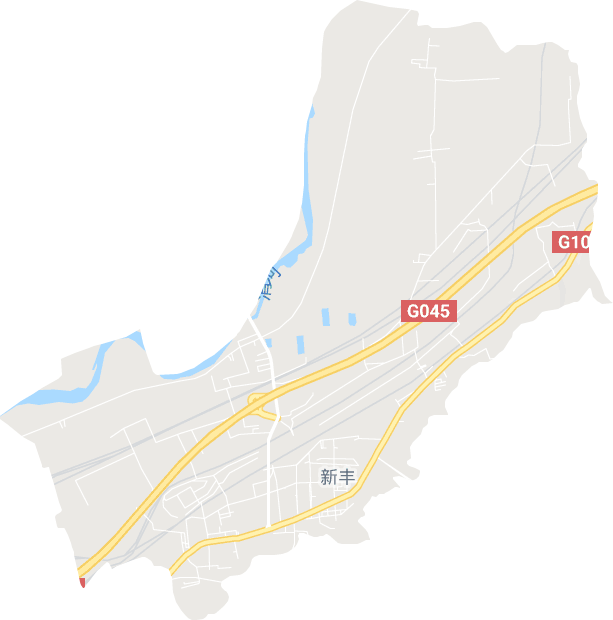 新丰街道电子地图