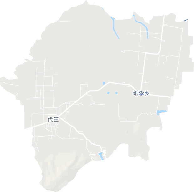 代王街道电子地图