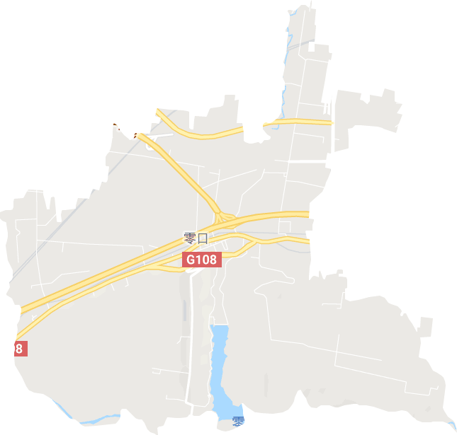 零口街道电子地图