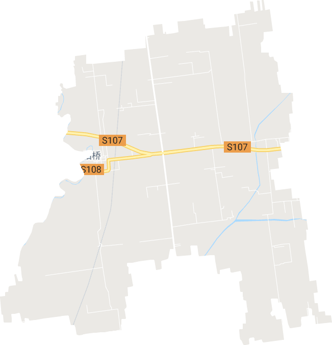 相桥街道电子地图