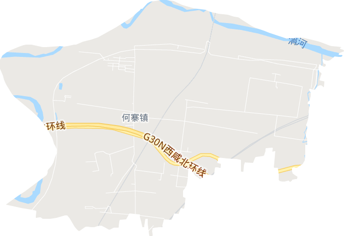 何寨街道电子地图