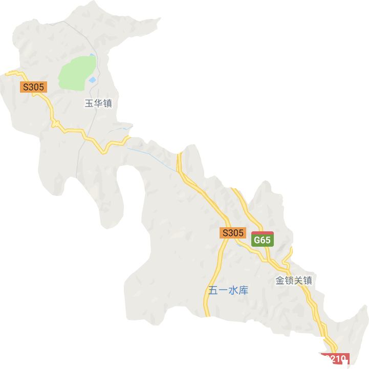 金锁关镇电子地图