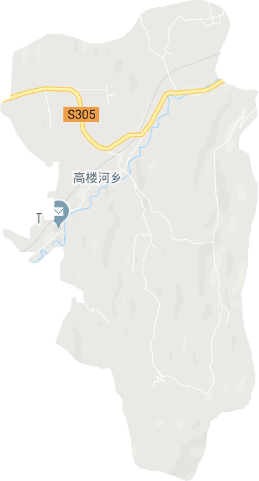 高楼河镇电子地图