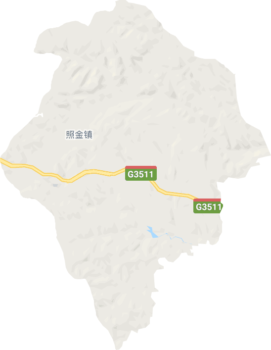 照金镇电子地图