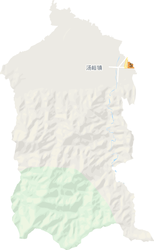 汤峪镇电子地图