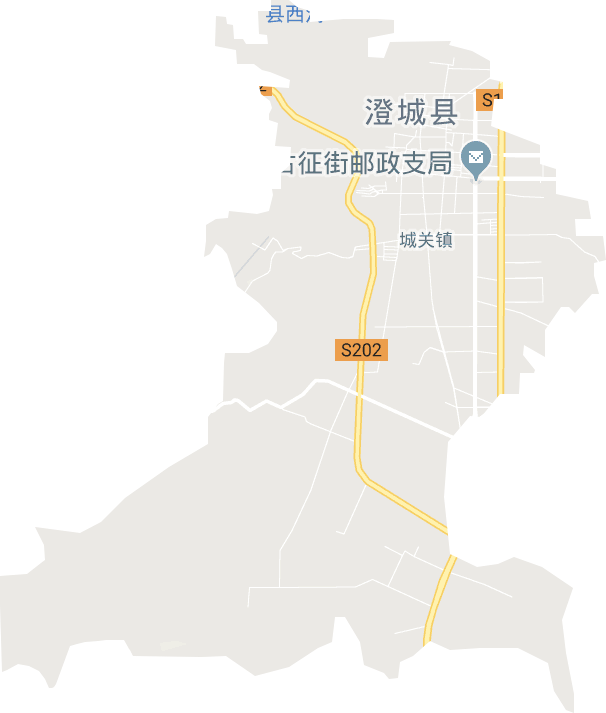 城郊乡电子地图
