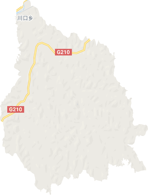 川口乡电子地图