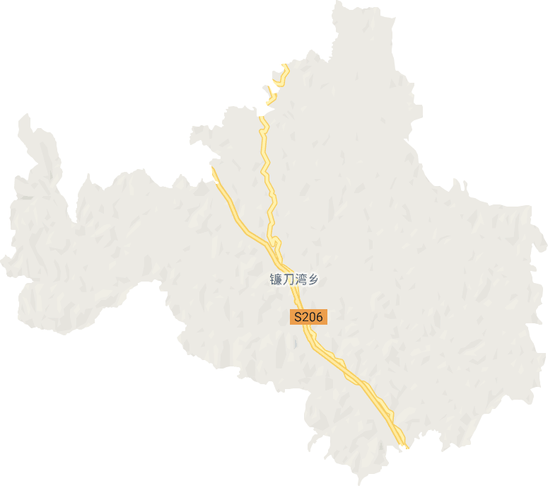 镰刀湾乡电子地图