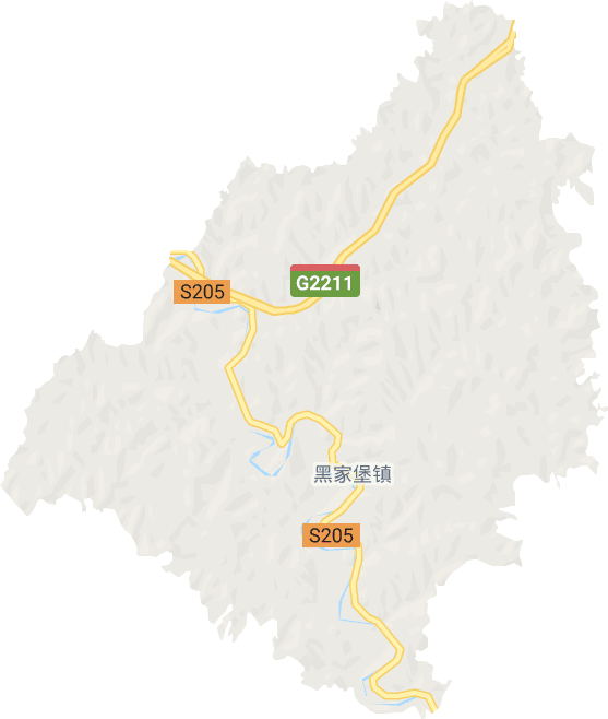 黑家堡镇电子地图